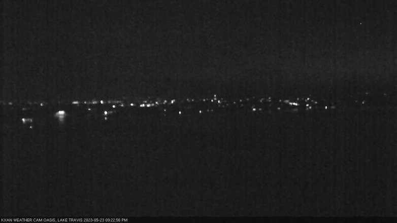 Lake Travis webcam, May 23, 2023 9:25 PM CT