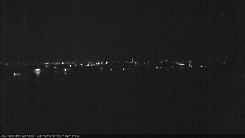 Lake Travis webcam, May 23, 2023 10:25 PM CT