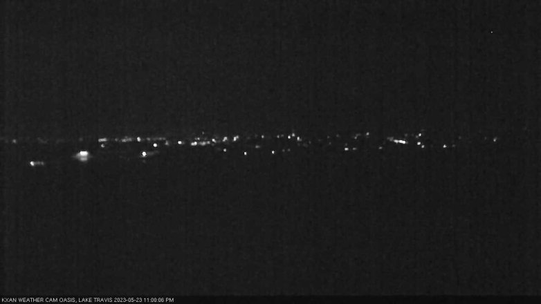 Lake Travis webcam, May 23, 2023 11:00 PM CT