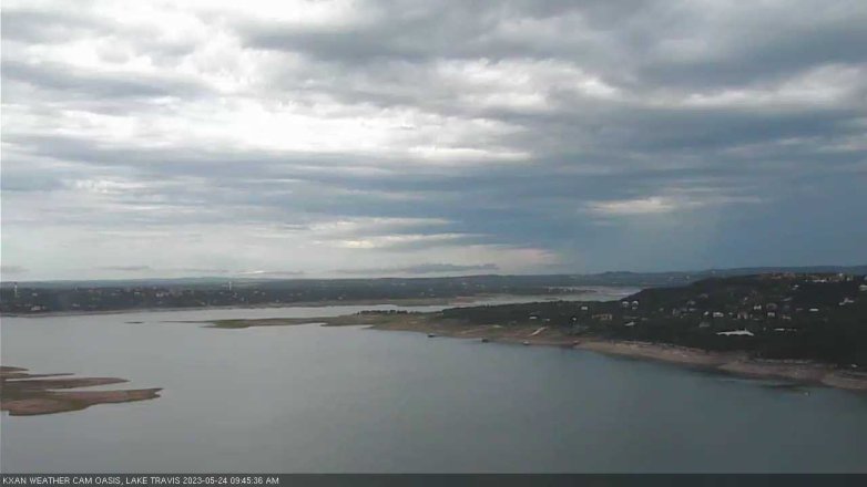 Lake Travis webcam, May 24, 2023 9:45 AM CT