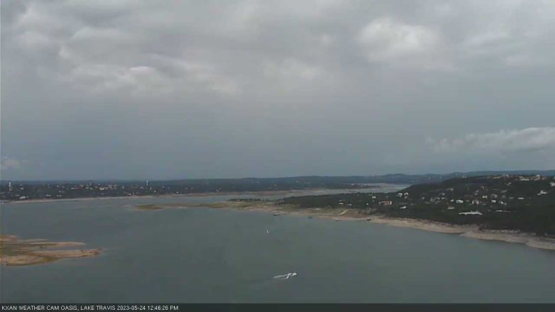 Lake Travis webcam, May 24, 2023 12:45 PM CT