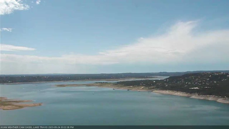 Lake Travis webcam, May 24, 2023 3:25 PM CT