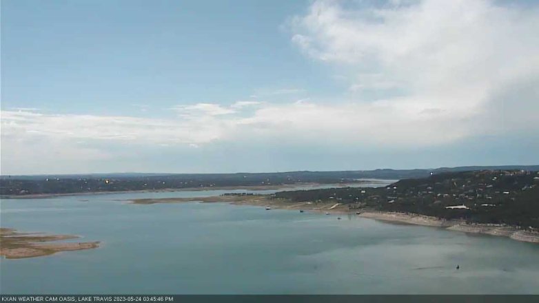 Lake Travis webcam, May 24, 2023 3:45 PM CT