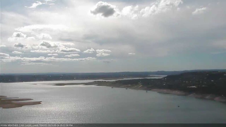 Lake Travis webcam, May 24, 2023 5:25 PM CT