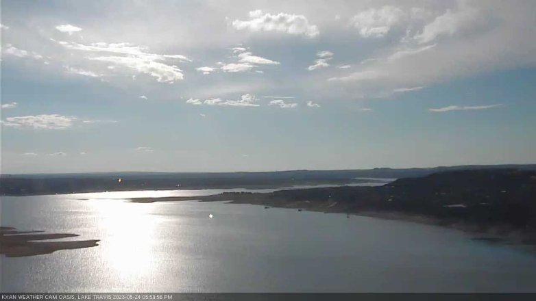 Lake Travis webcam, May 24, 2023 6:00 PM CT