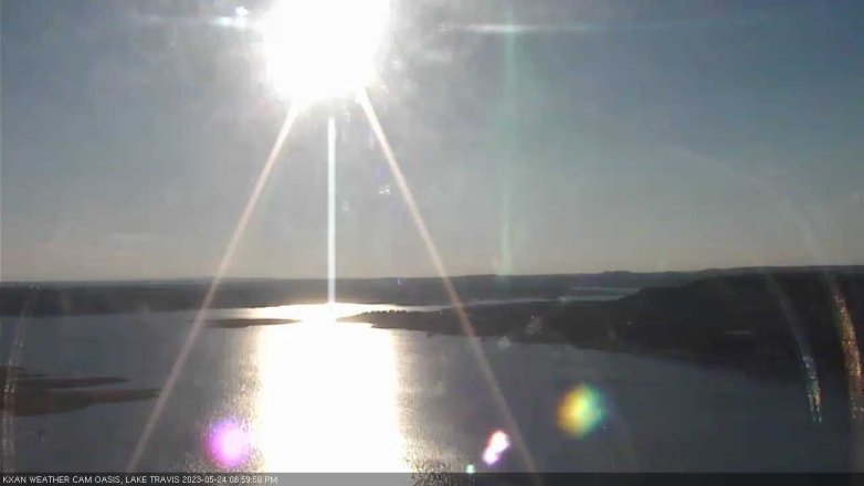 Lake Travis webcam, May 24, 2023 7:00 PM CT