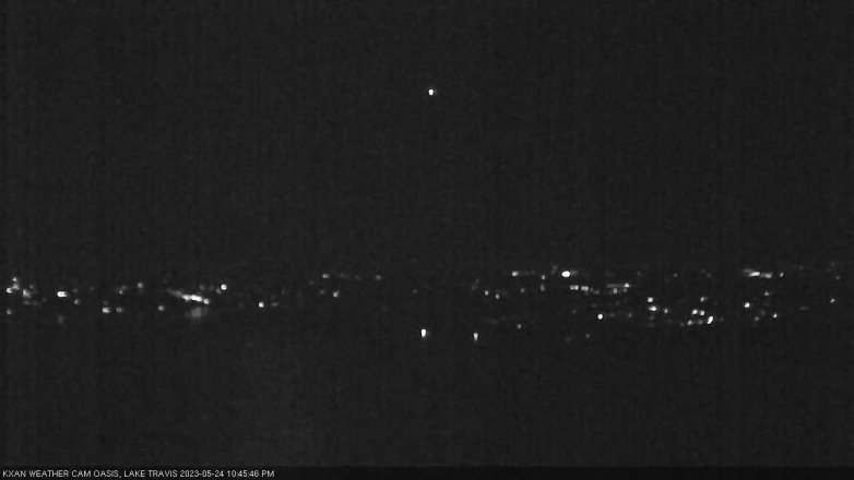 Lake Travis webcam, May 24, 2023 10:45 PM CT
