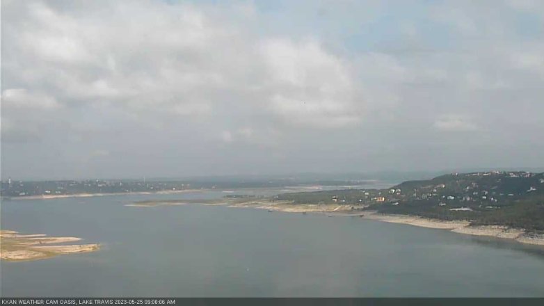 Lake Travis webcam, May 25, 2023 9:00 AM CT