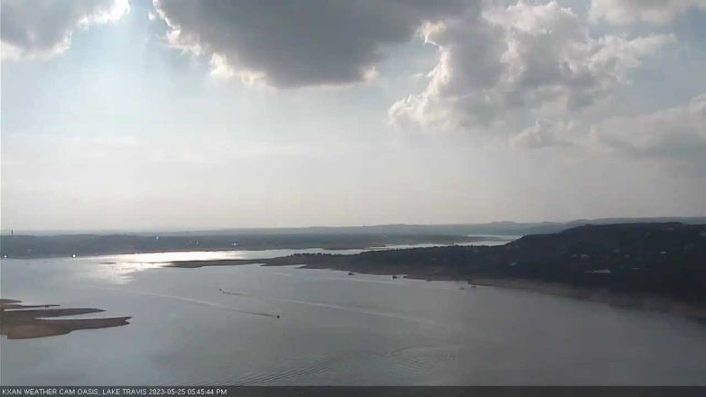 Lake Travis webcam, May 25, 2023 5:45 PM CT
