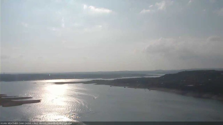 Lake Travis webcam, May 25, 2023 6:00 PM CT