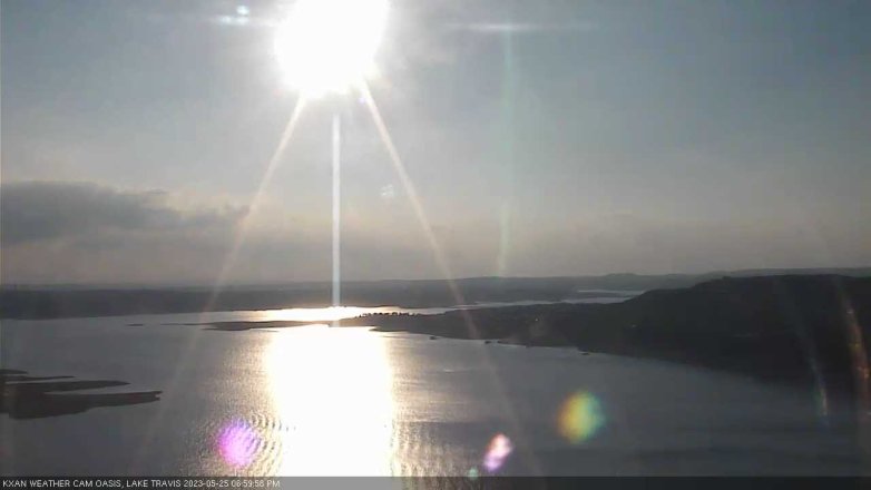 Lake Travis webcam, May 25, 2023 7:00 PM CT