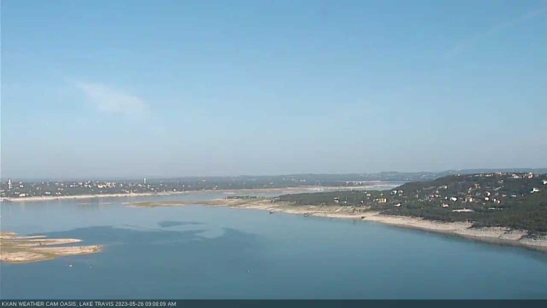 Lake Travis webcam, May 26, 2023 9:00 AM CT