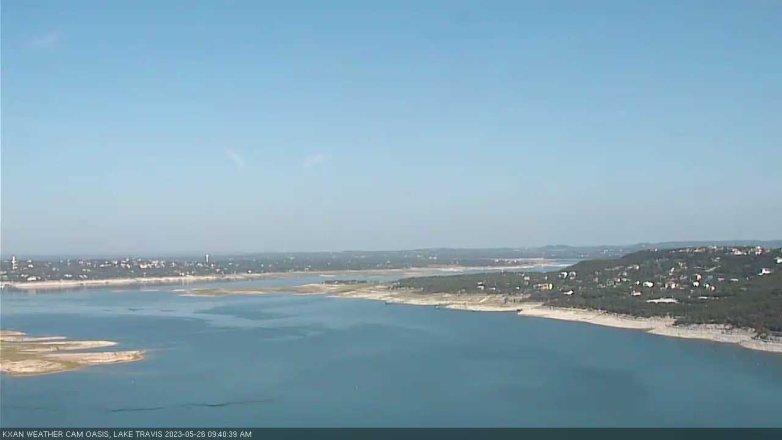 Lake Travis webcam, May 26, 2023 9:45 AM CT