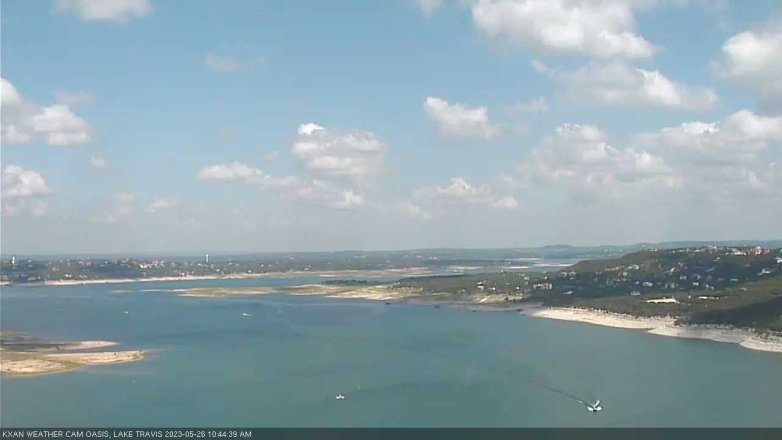 Lake Travis webcam, May 26, 2023 10:45 AM CT