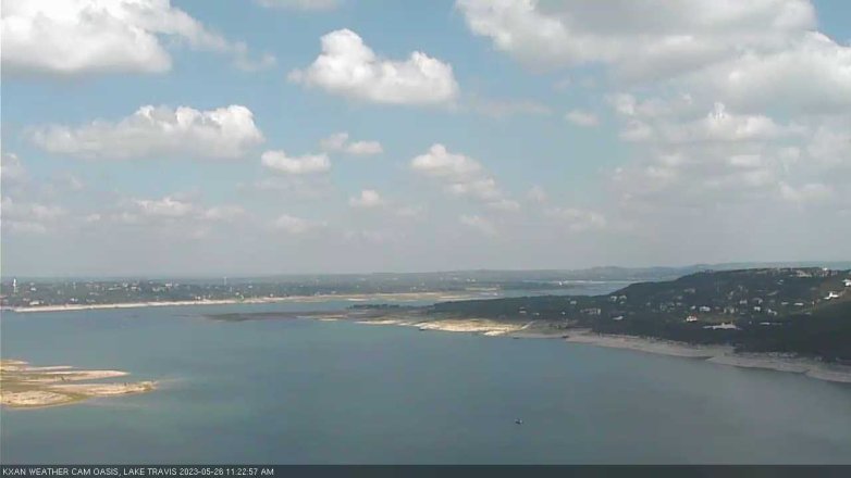 Lake Travis webcam, May 26, 2023 11:25 AM CT