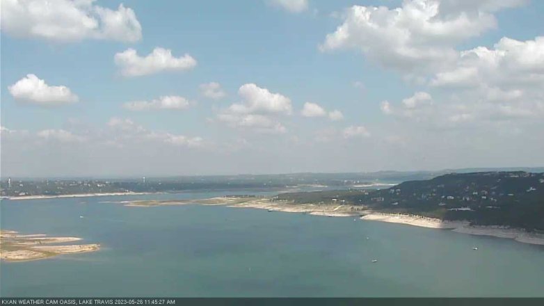 Lake Travis webcam, May 26, 2023 11:45 AM CT