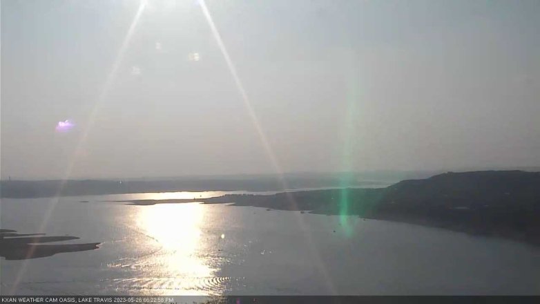 Lake Travis webcam, May 26, 2023 6:25 PM CT