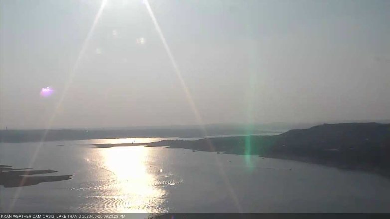 Lake Travis webcam, May 26, 2023 8:25 PM CT