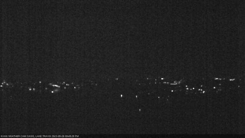Lake Travis webcam, May 26, 2023 9:45 PM CT