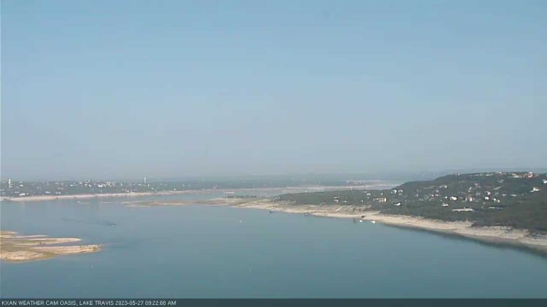 Lake Travis webcam, May 27, 2023 9:25 AM CT