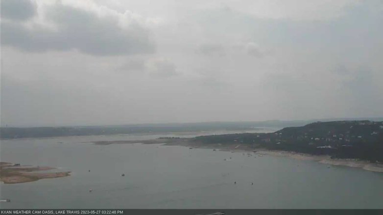 Lake Travis webcam, May 27, 2023 3:25 PM CT