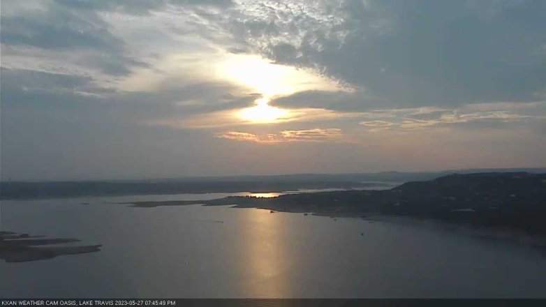 Lake Travis webcam, May 27, 2023 7:45 PM CT