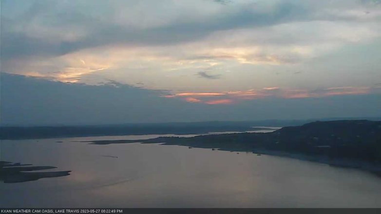 Lake Travis webcam, May 27, 2023 8:25 PM CT