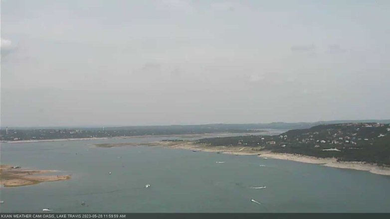 Lake Travis webcam, May 28, 2023 12:00 PM CT