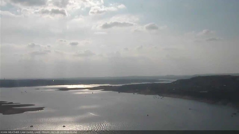 Lake Travis webcam, May 28, 2023 6:00 PM CT