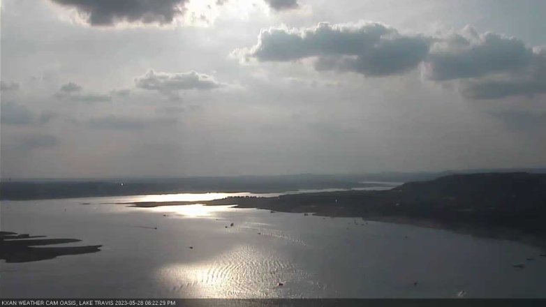 Lake Travis webcam, May 28, 2023 6:25 PM CT
