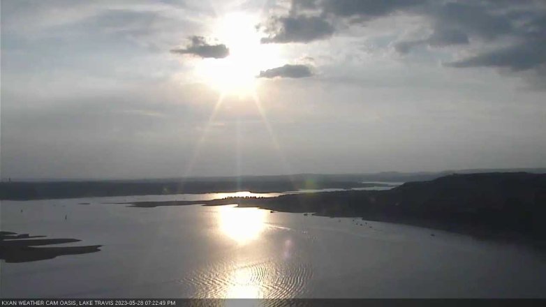Lake Travis webcam, May 28, 2023 7:25 PM CT