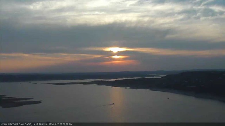 Lake Travis webcam, May 28, 2023 8:00 PM CT