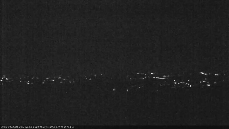 Lake Travis webcam, May 28, 2023 9:45 PM CT