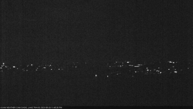 Lake Travis webcam, May 28, 2023 11:45 PM CT