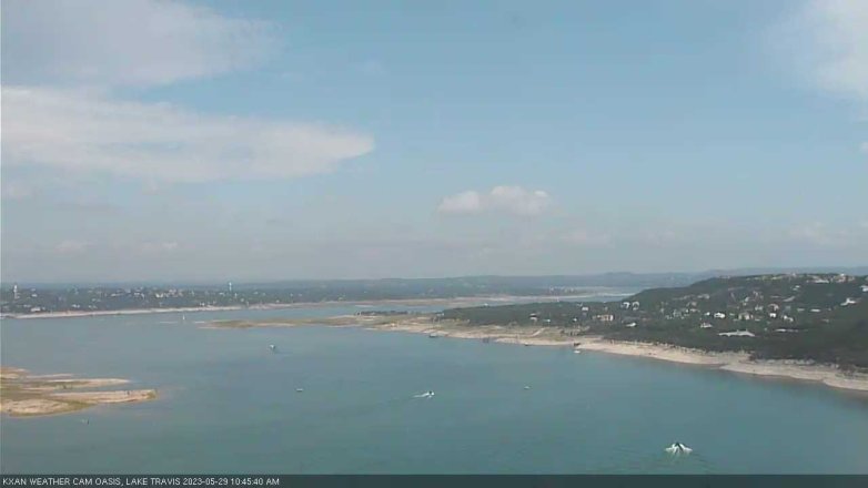 Lake Travis webcam, May 29, 2023 10:45 AM CT