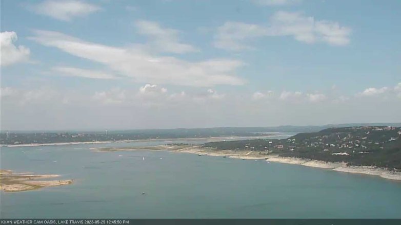 Lake Travis webcam, May 29, 2023 12:45 PM CT