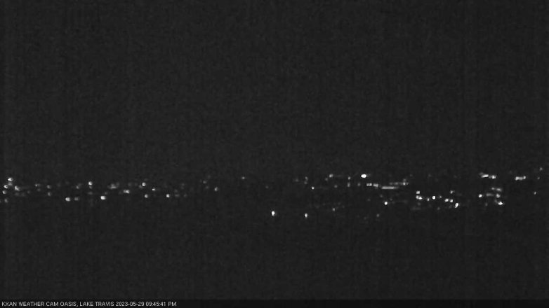 Lake Travis webcam, May 29, 2023 9:45 PM CT