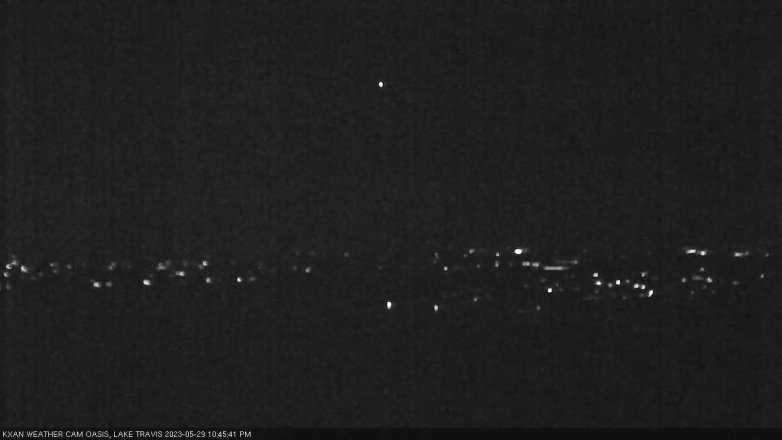 Lake Travis webcam, May 29, 2023 10:45 PM CT