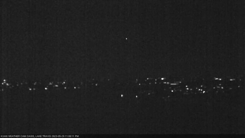 Lake Travis webcam, May 29, 2023 11:00 PM CT