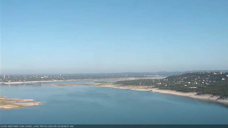 Lake Travis webcam, May 30, 2023 9:00 AM CT