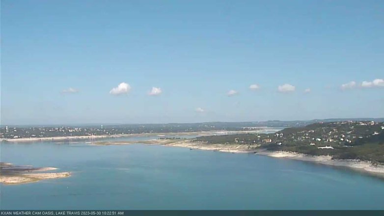 Lake Travis webcam, May 30, 2023 10:25 AM CT