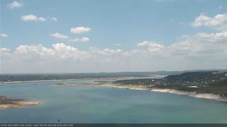 Lake Travis webcam, May 30, 2023 1:45 PM CT