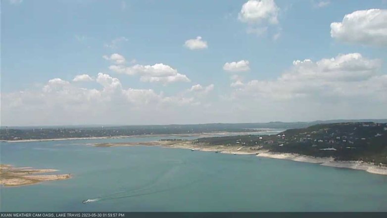 Lake Travis webcam, May 30, 2023 2:00 PM CT