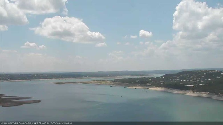 Lake Travis webcam, May 30, 2023 2:45 PM CT
