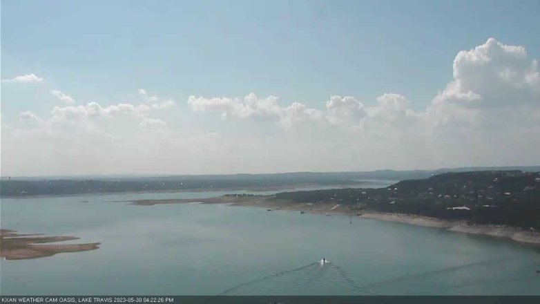 Lake Travis webcam, May 30, 2023 4:25 PM CT