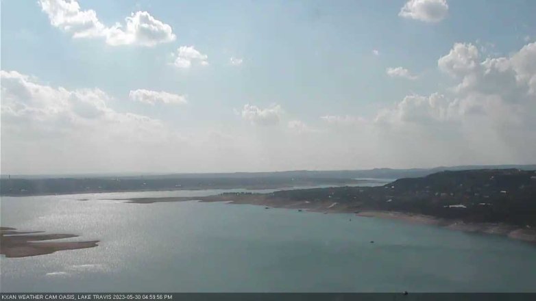 Lake Travis webcam, May 30, 2023 5:00 PM CT