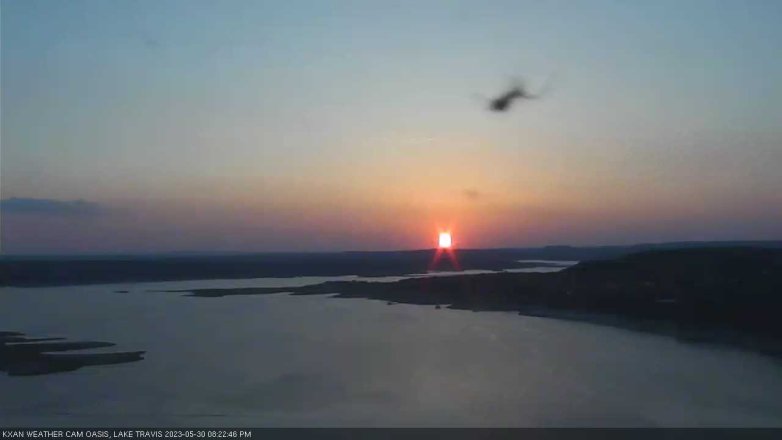 Lake Travis webcam, May 30, 2023 8:25 PM CT