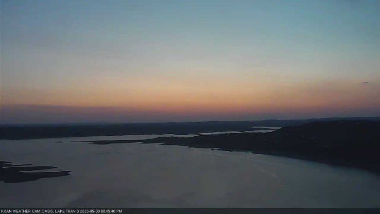 Lake Travis webcam, May 30, 2023 8:45 PM CT