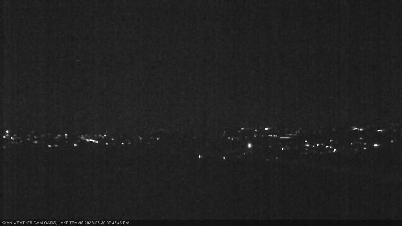 Lake Travis webcam, May 30, 2023 9:45 PM CT
