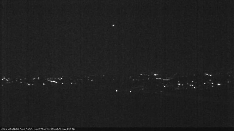 Lake Travis webcam, May 30, 2023 10:45 PM CT